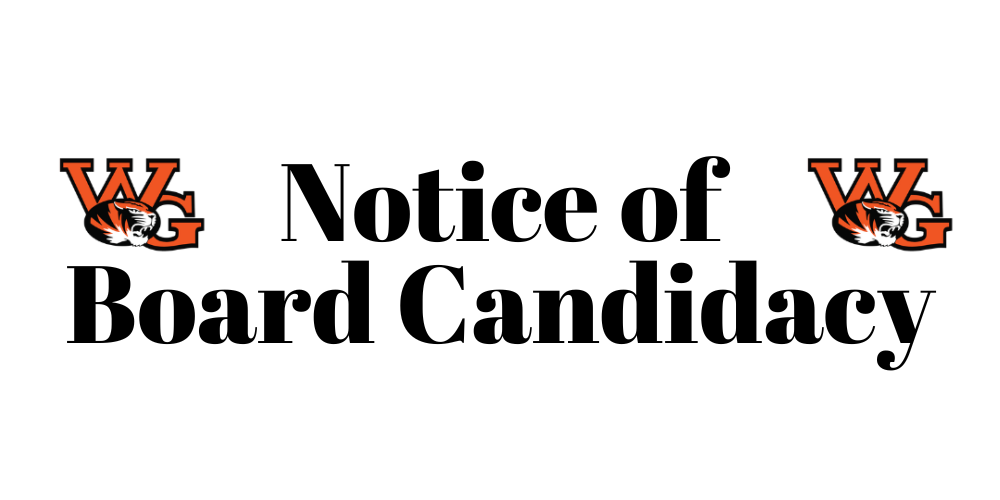 Notice of Board Candidacy